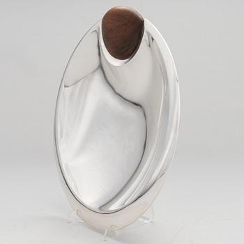 TAPIO WIRKKALA, FAT, "TW3", silver och teak, Kultakeskus, Tavastehus 1978.