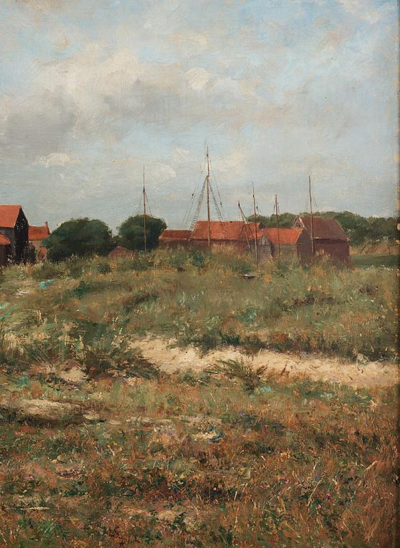 Alfred Conquest, Summer Coastal Landscape.