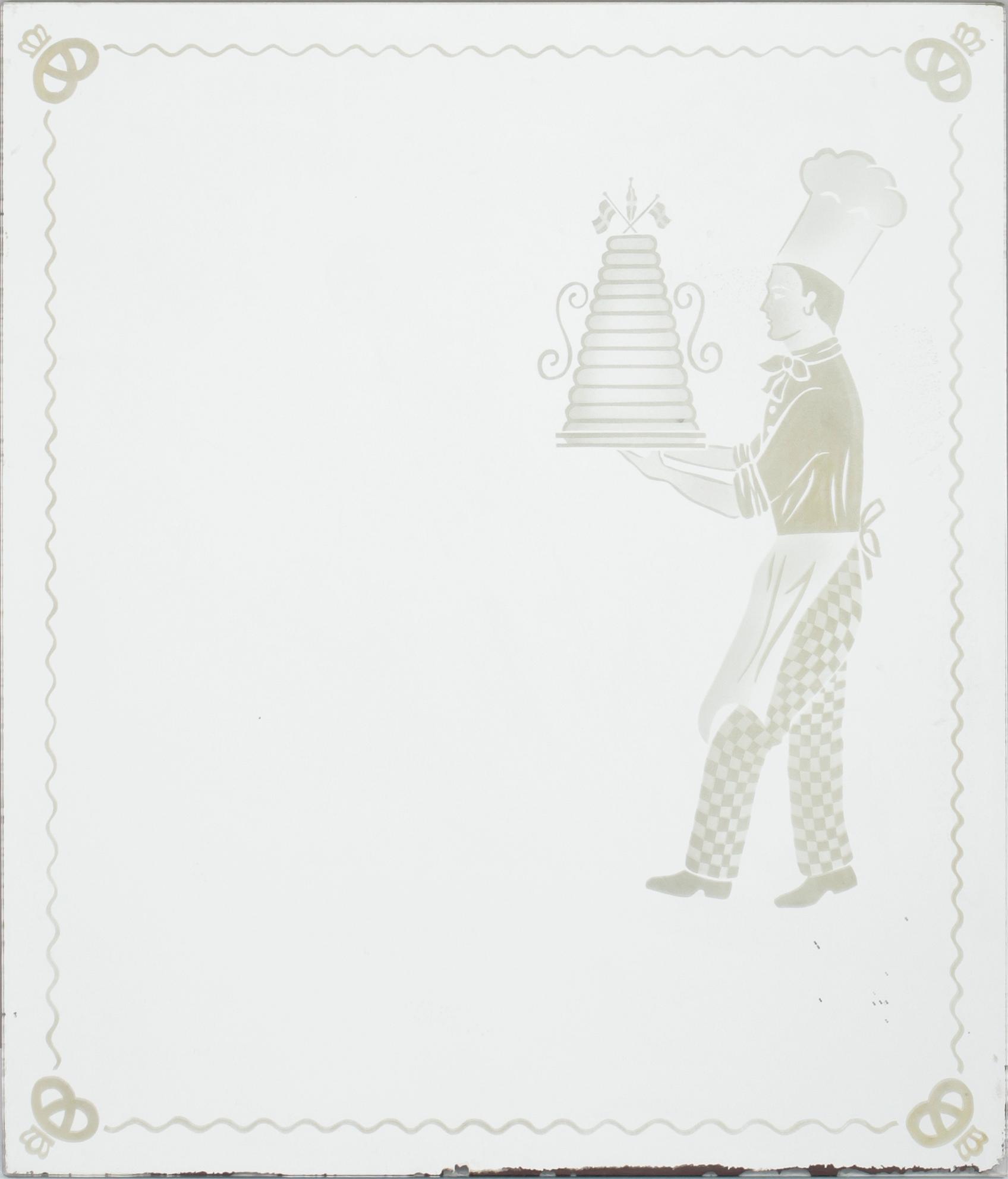 SPEGELGLAS, 1940/50-tal.