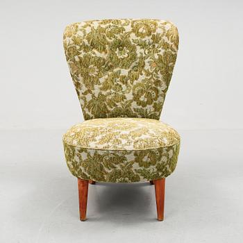 FÅTÖLJ, s k Emmafåtölj. 1900-talets mitt.