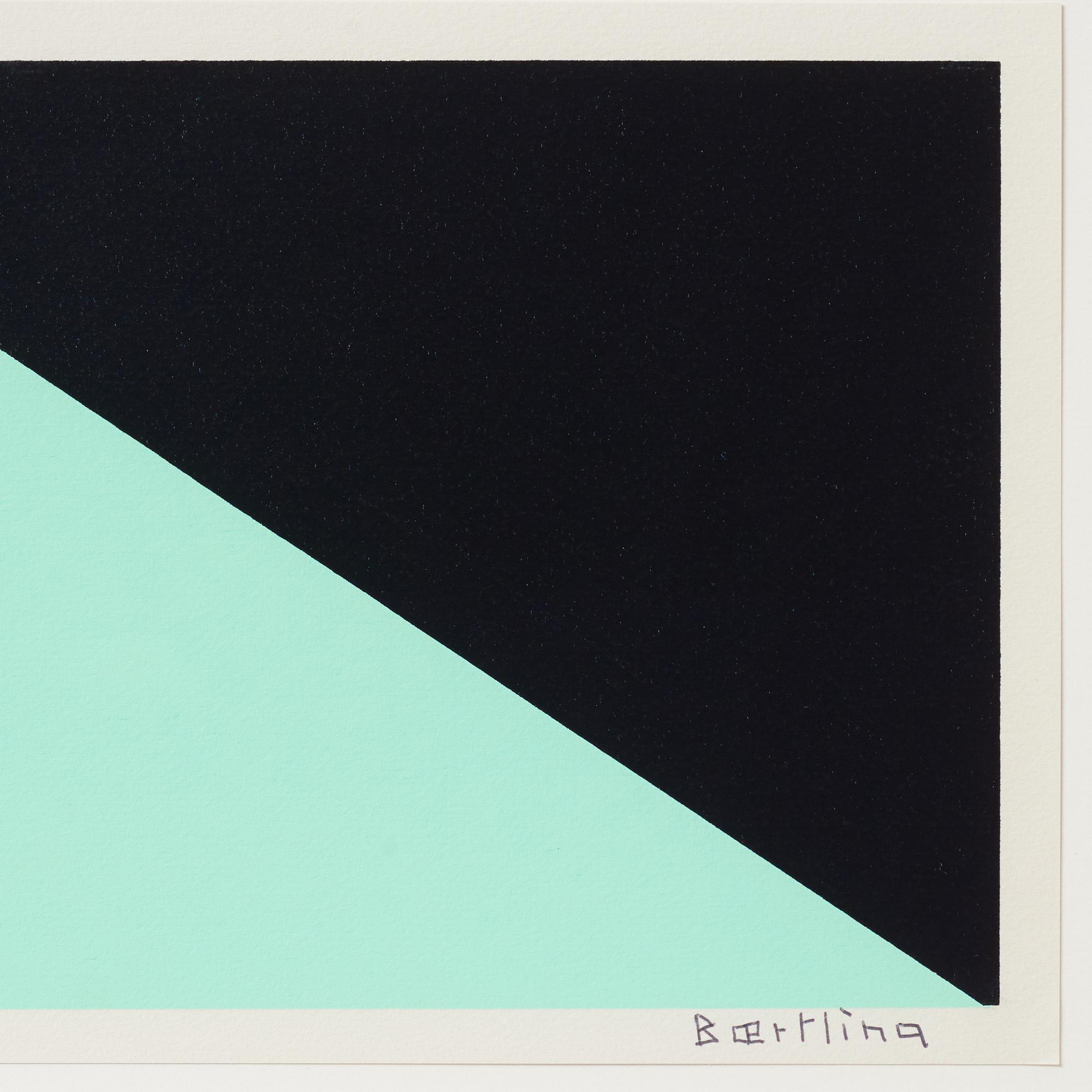 Olle Baertling, silkscreen in colours, 1955-68, signed 37300.