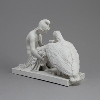 A PARIAN FIGURE after Thorvaldsen, Eneret,  Royal Copenhagen, ca 1900.