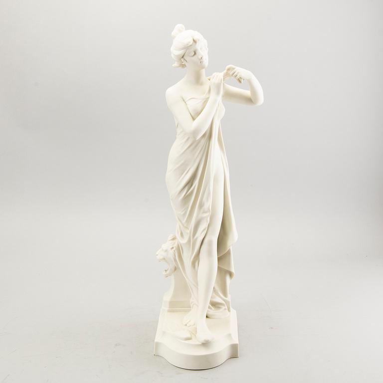 A Gustavsberg parian figurin dated 1904.
