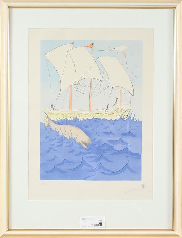 SALVADOR DALI, litografi, sign o numr 191/195.