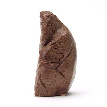 Michael Schilkin, skulptur, apa, Arabia, Finland ca 1960.