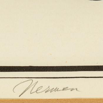 EINAR NERMAN, litografi, signerad och numrerad 37/50.