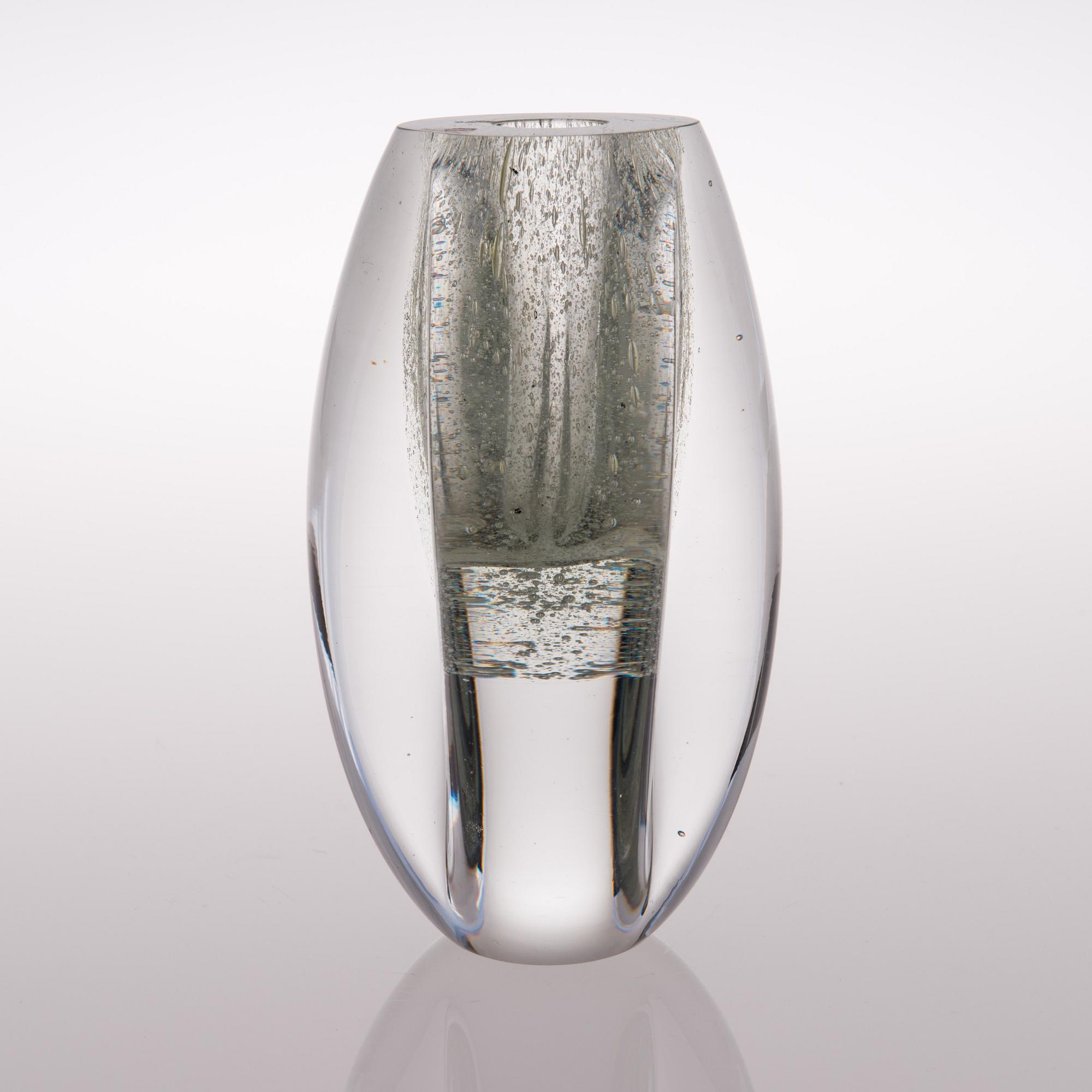 TIMO SARPANEVA, A GLASS SCULPTURE. Claritas. Signed Timo Sarpaneva, 67/1985.