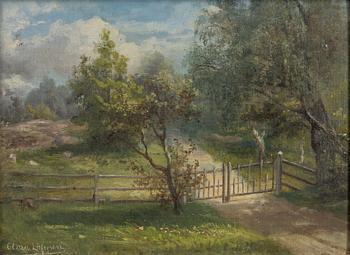 Clara Löfgren, Grönskande landskap.