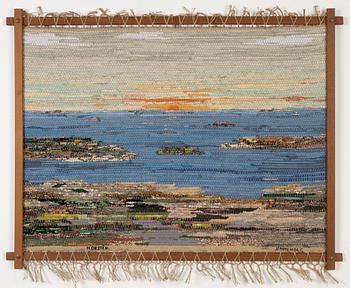 Anna Greta Jimmerholt, a flat weave, signed.