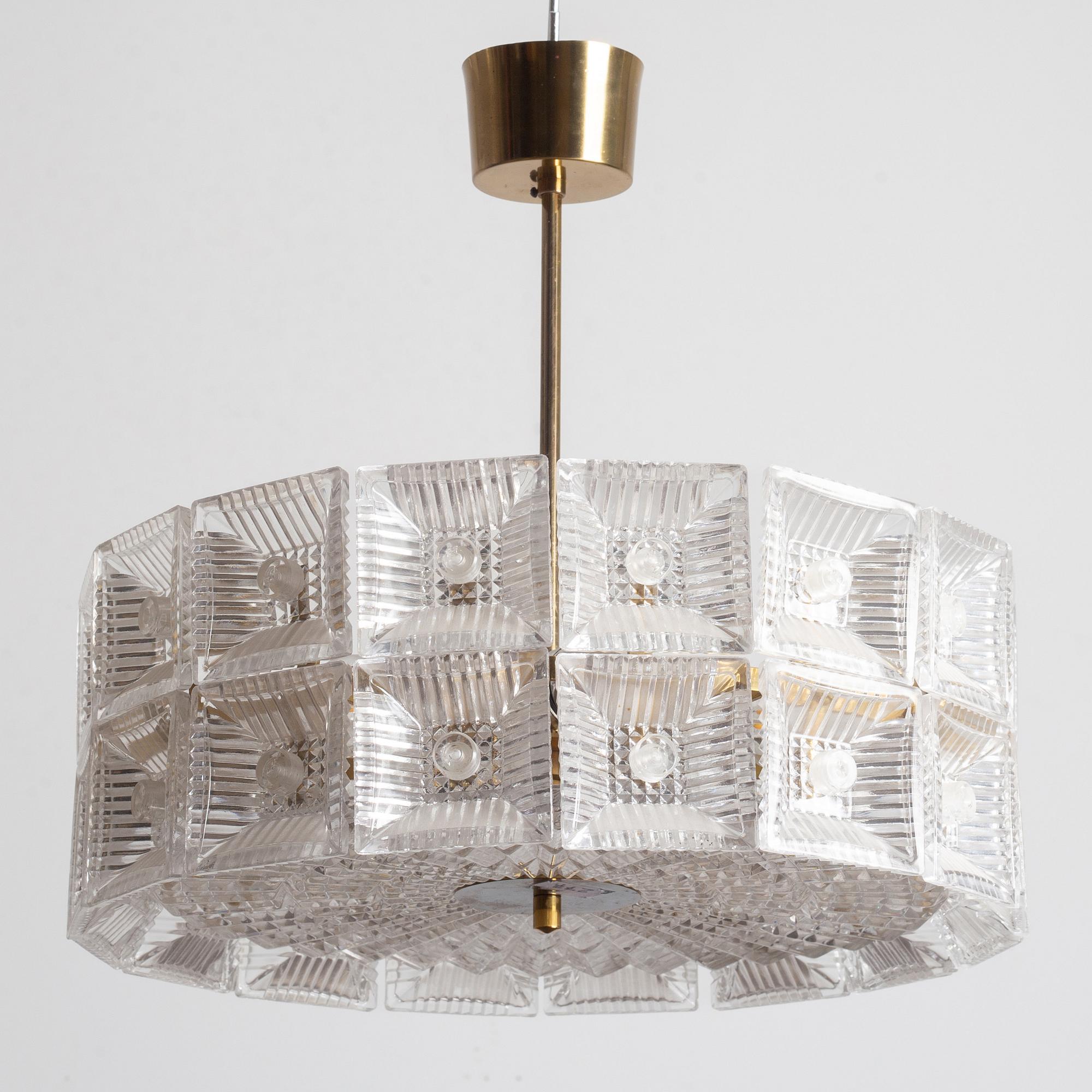 Carl Fagerlund, taklampa, 1900-talets andra hälft.