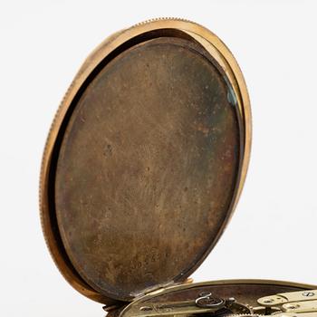 Pocket watch, hunter, 53 mm.