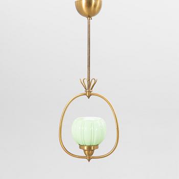 Ceiling lamp Swedish modern 1940s.