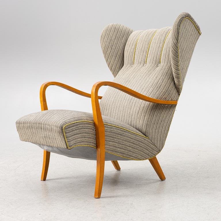 Armchair, Swedish Modern, 1940s.