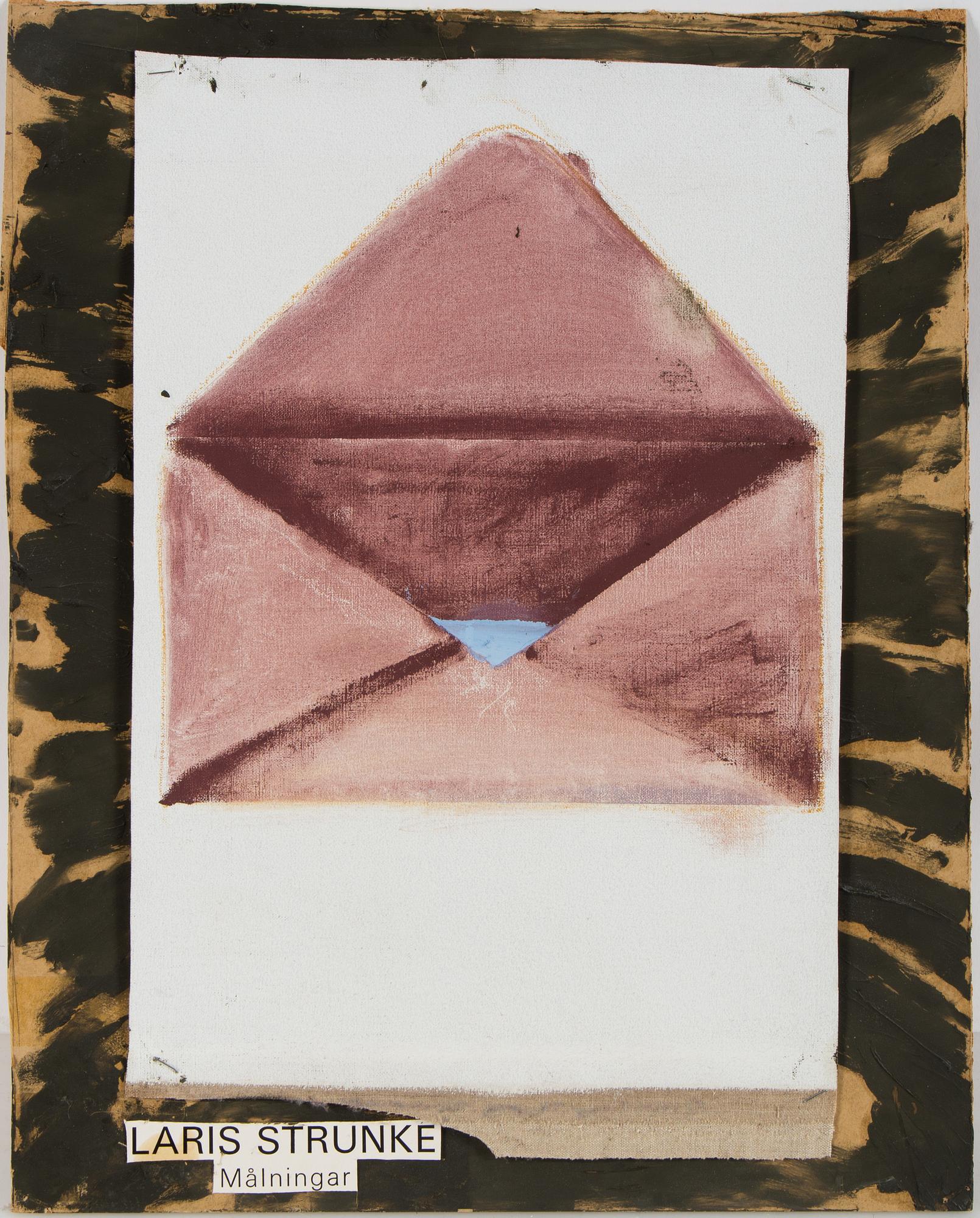 LARIS STRUNKE, blandteknik, ej signerad.