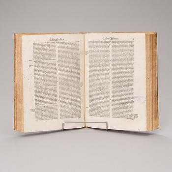 KIRJA, Alexander Halesilainen, 1572, In duodecim Aristotelis metaphysicae libros dilucidissima expositio.