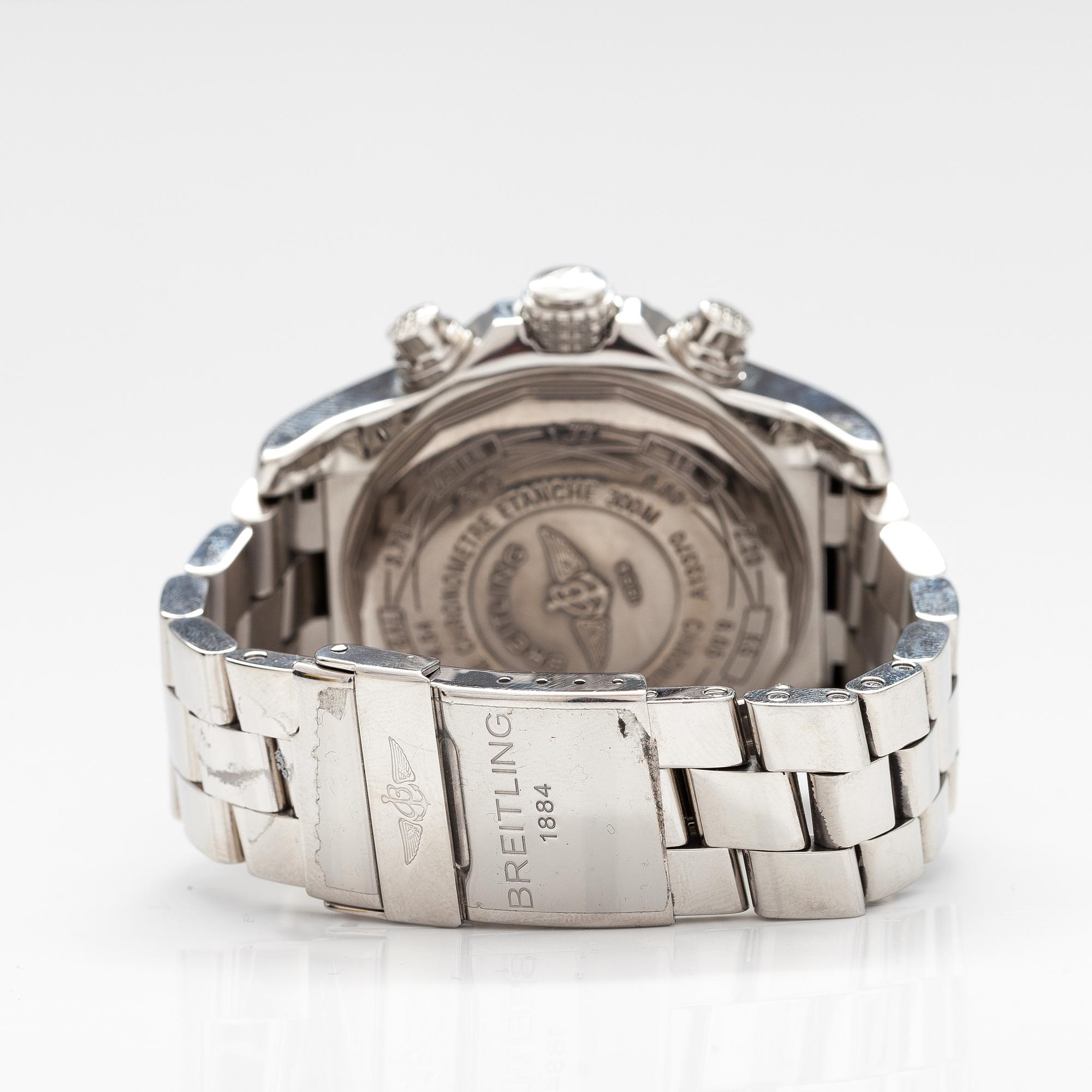 BREITLING, Super Avenger, chronograph, rannekello, 48,5 mm.