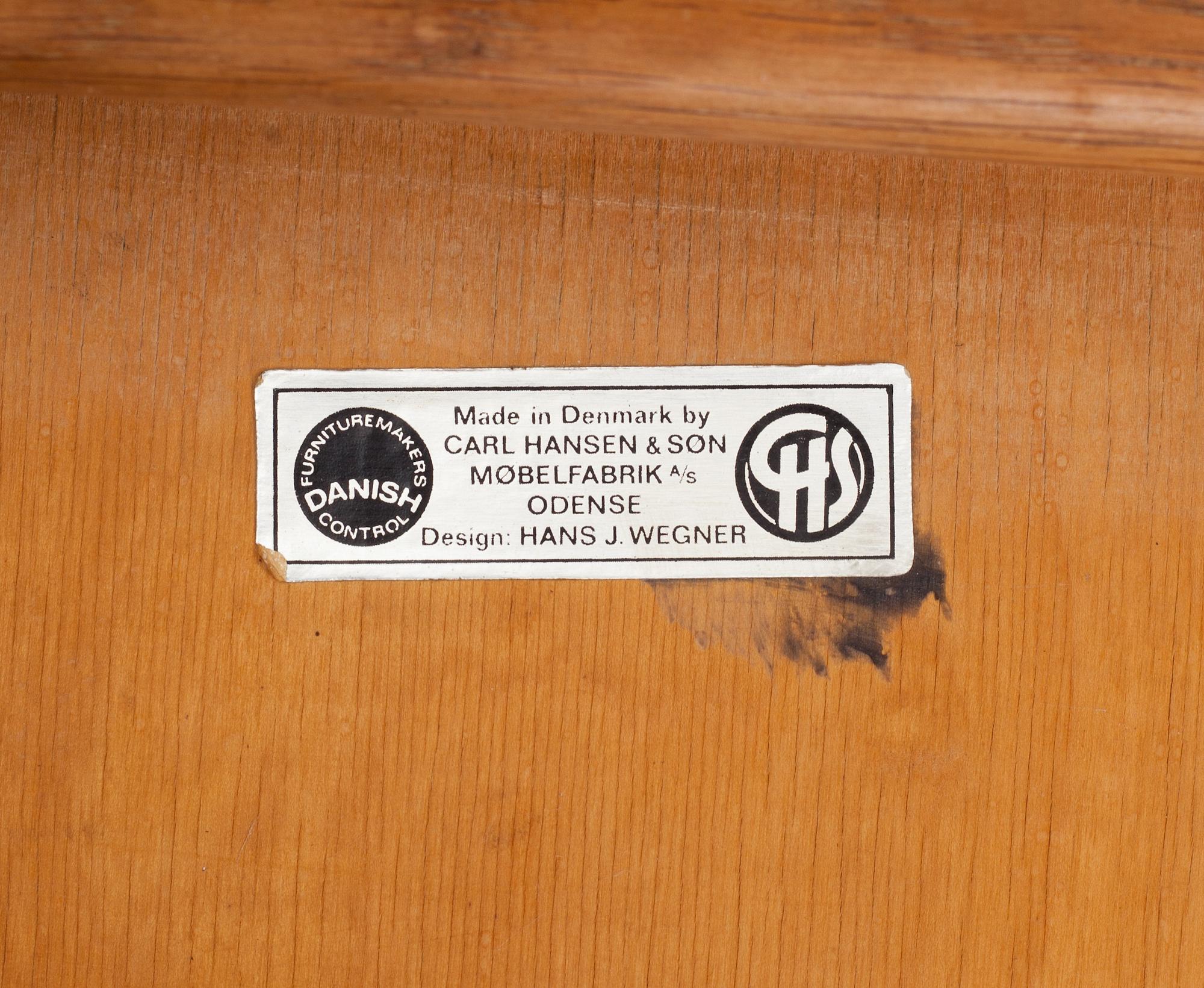 STOL, "Savbukkestolen", Hans J Wegner, Carl Hansen & Son.