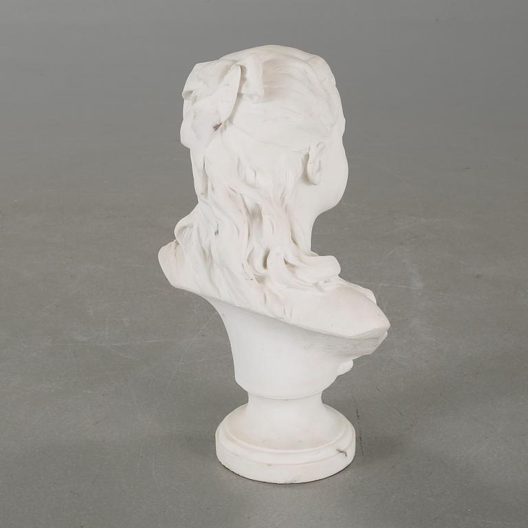 PER HASSELBERG, sculpture, plaster, signed and dated 1882.
