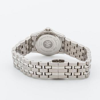 ARMBANDSUR, TANGO, RAYMOND WEIL, stål med diamanter 8/8, ca 0,37 ct, 25 mm.