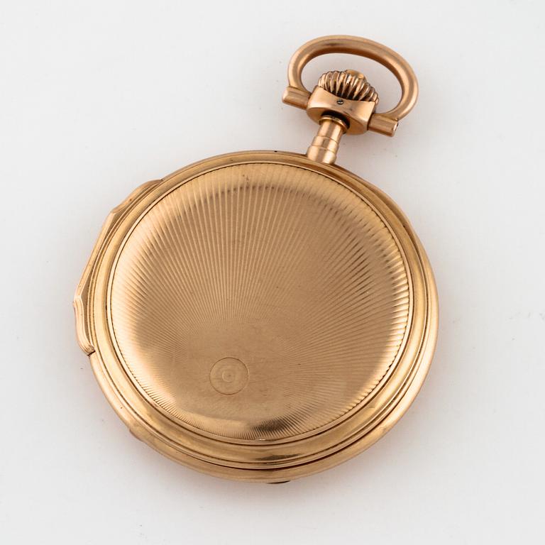 IWC, pocket watch, savonette, 56 mm.