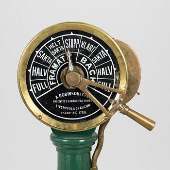 Konetelegrammi, A. Robinson & Co Ltd, Liverpool & Glasgow, 1900-luvun ensimmäinen puolisko.