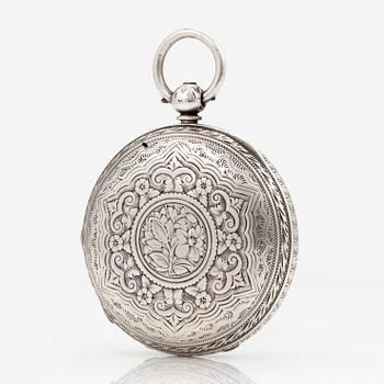 JOHN FORREST, London, "Chronometer maker to the Admirality", pocket watch, 57,5 mm, hunting case,