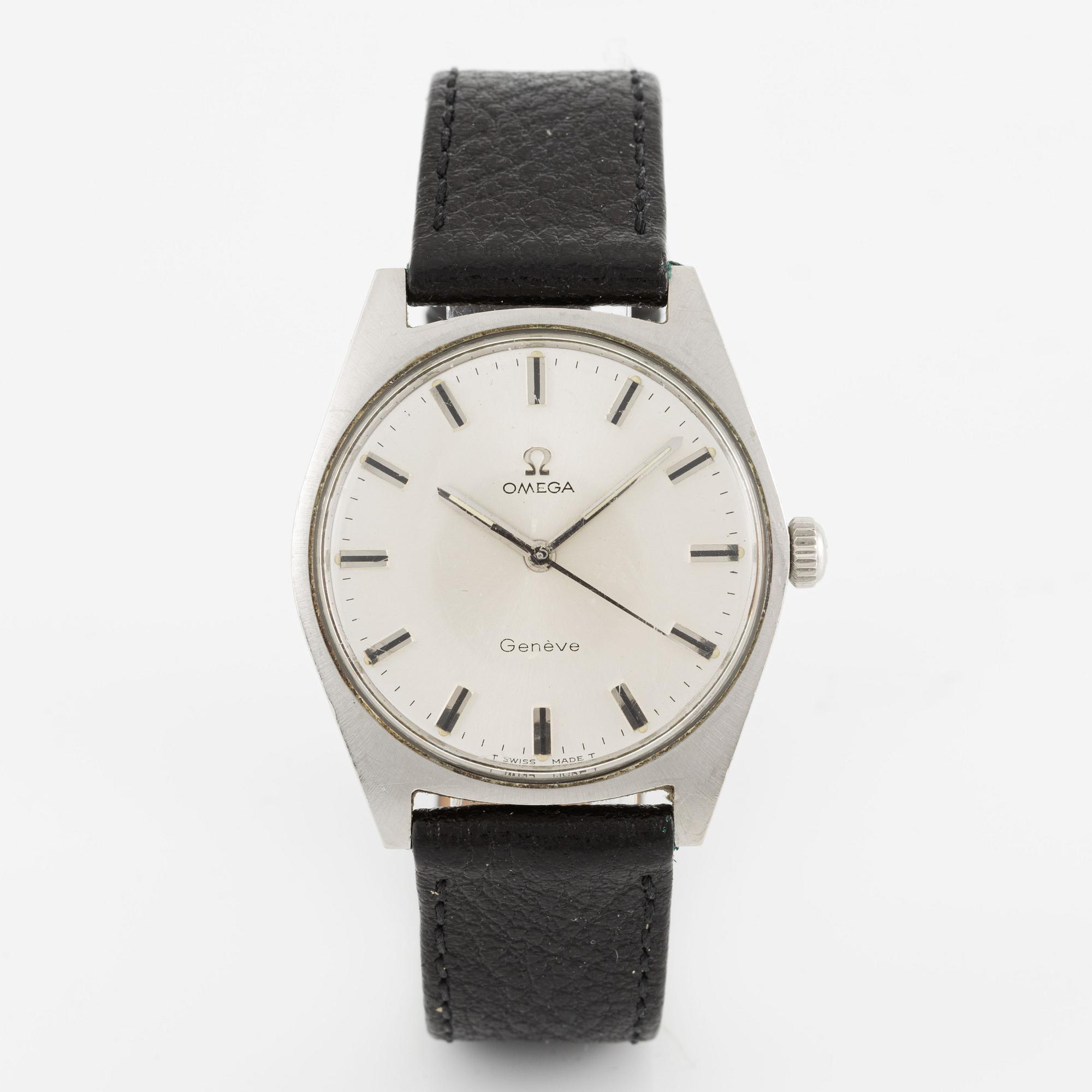 Omega, Geneva, wristwatch, 36 mm.