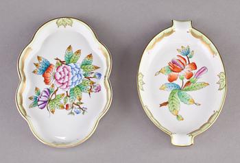 PARTI PORSLIN, 6 delar, Herend, 1900-talets andra hälft.