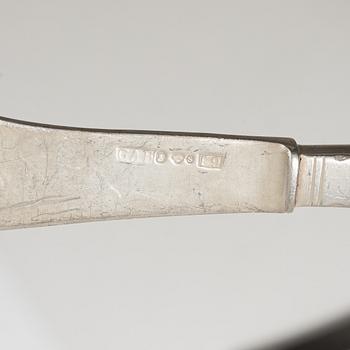 Jacob Ängman, A Swedish silver cutlery set, "Rosenholm", GAB, Stockholm and Eskilstuna 1958-1993 (60 pieces).