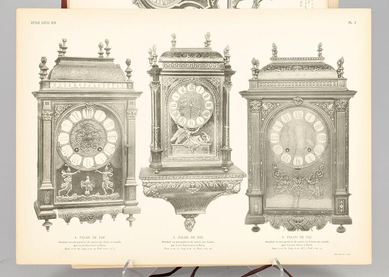 BOK I MAPP, "Les Bronzes du mobilier national Pendules et cartels", E. Dumonthier, Paris. Numr 104/400.