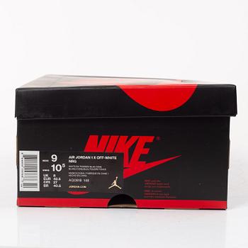 Nike X Off White, Air Jordan X Off White NRG, sneakers, storlek eur 42,5 / Us 9.