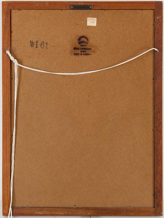 A teak mirror by Aksel Kjersgaard, Odder, Denmark.