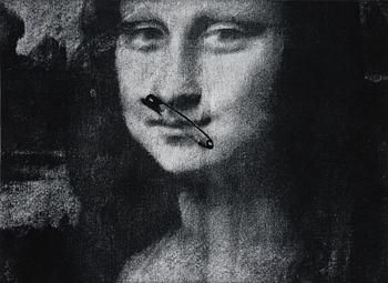 Christer Strömholm, "Kvinnan tiger i församlingen, Fox-Amphoux", 1989.