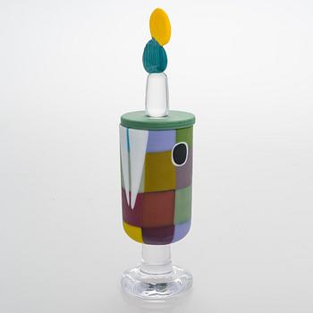 Anu Penttinen, an art glass signed Anu Penttinen Billnäs  2018 47/100.