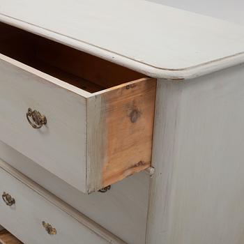 A chest of drawers, late 19th Century.