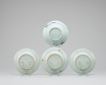 10 imari dessert dishes, Qing dynasty, early 18th century.