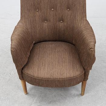 Carl Malmsten, a "Konsert" armchair, second half of the 20th Century.