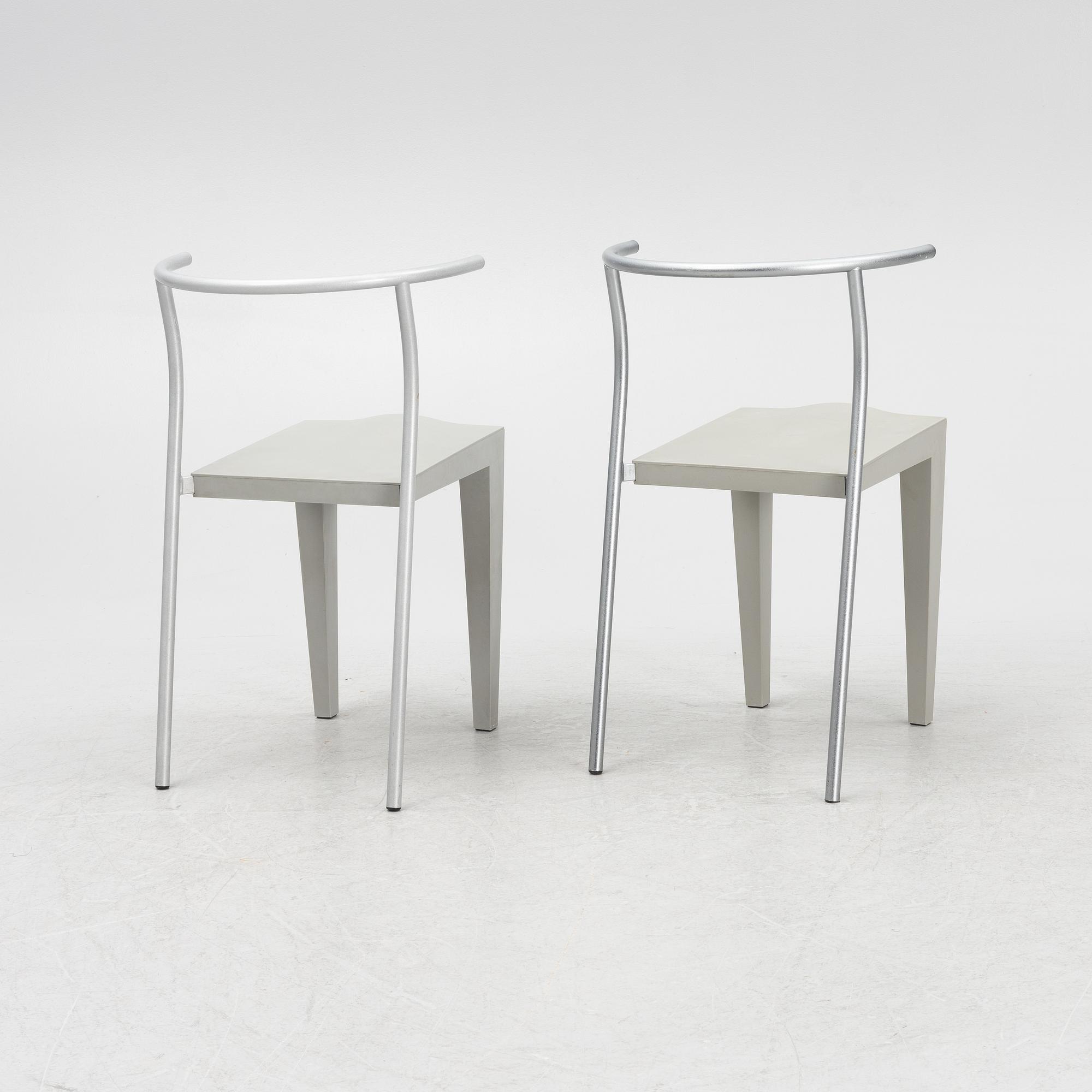Philippe Starck, stolar, 6 st, "Dr Glob", Kartell.