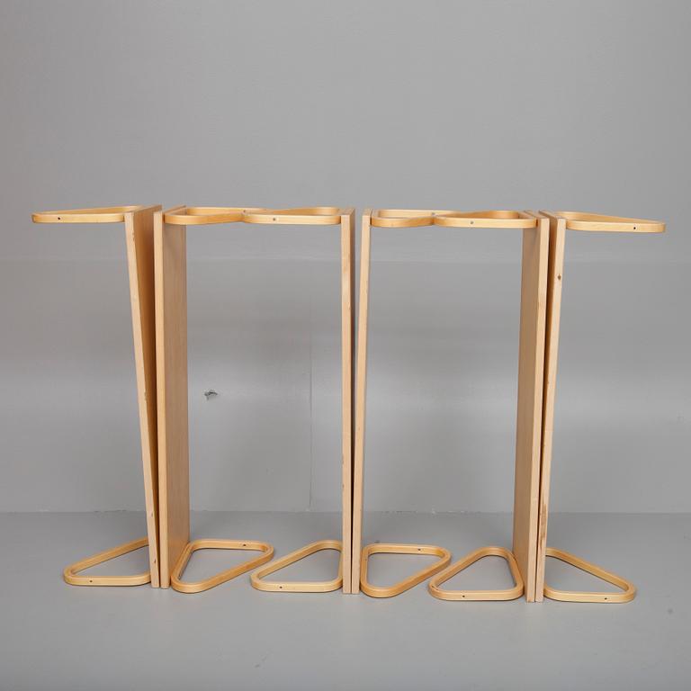 HYLLOR, 6 st, modell 112B, Alvar Aalto, 1900-talets slut.