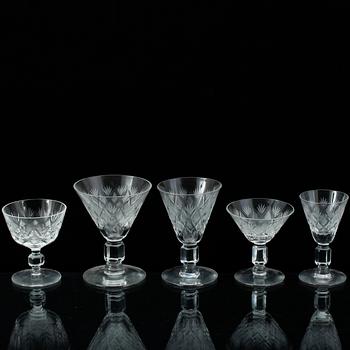 GLASSERVIS, 73 delar, Sverige, 1900-talets första hälft.