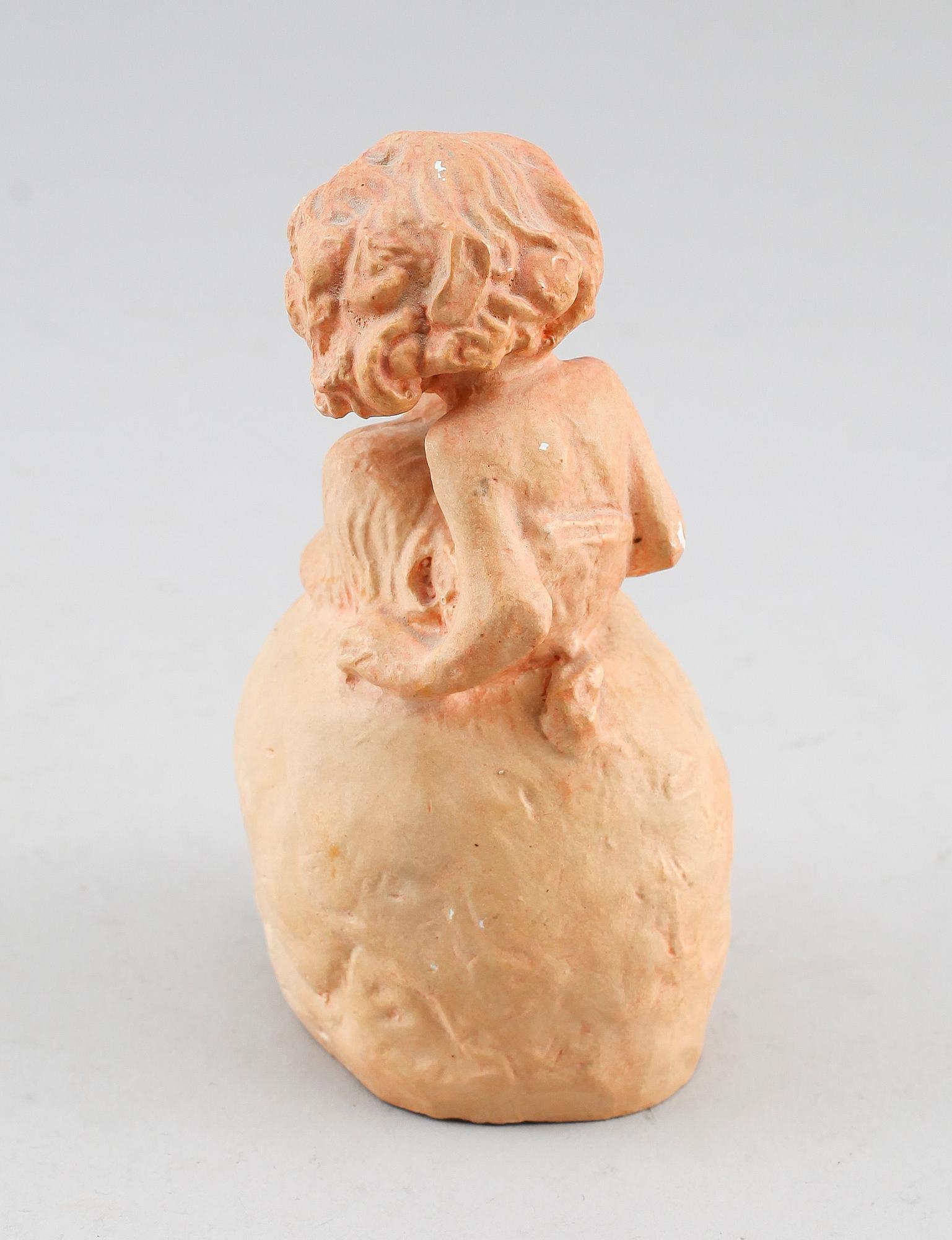 JOHN BAUER, efter, skulptur, gips, monogramsignerad.