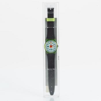 Swatch, Hopscotch, wristwatch, 34 mm.