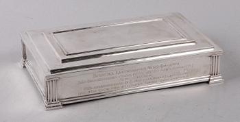 SKRIN, silver, K Andersson Stockholm 1936. Tot vikt ca 2100 gram.