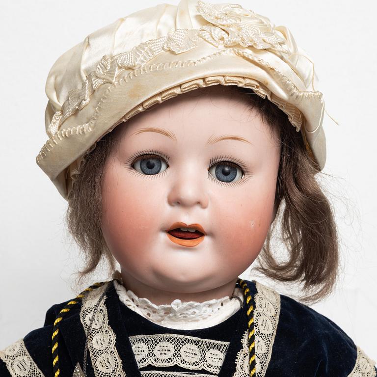 Docka, Ernst Heubach för Cuno & Otto Dressel, "Jutta Baby Dressel", 1922.