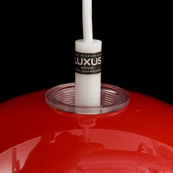 TAKLAMPOR, 3 st, "Globo ring", Uno & Östen Kristiansson, Luxus, 1970-tal.