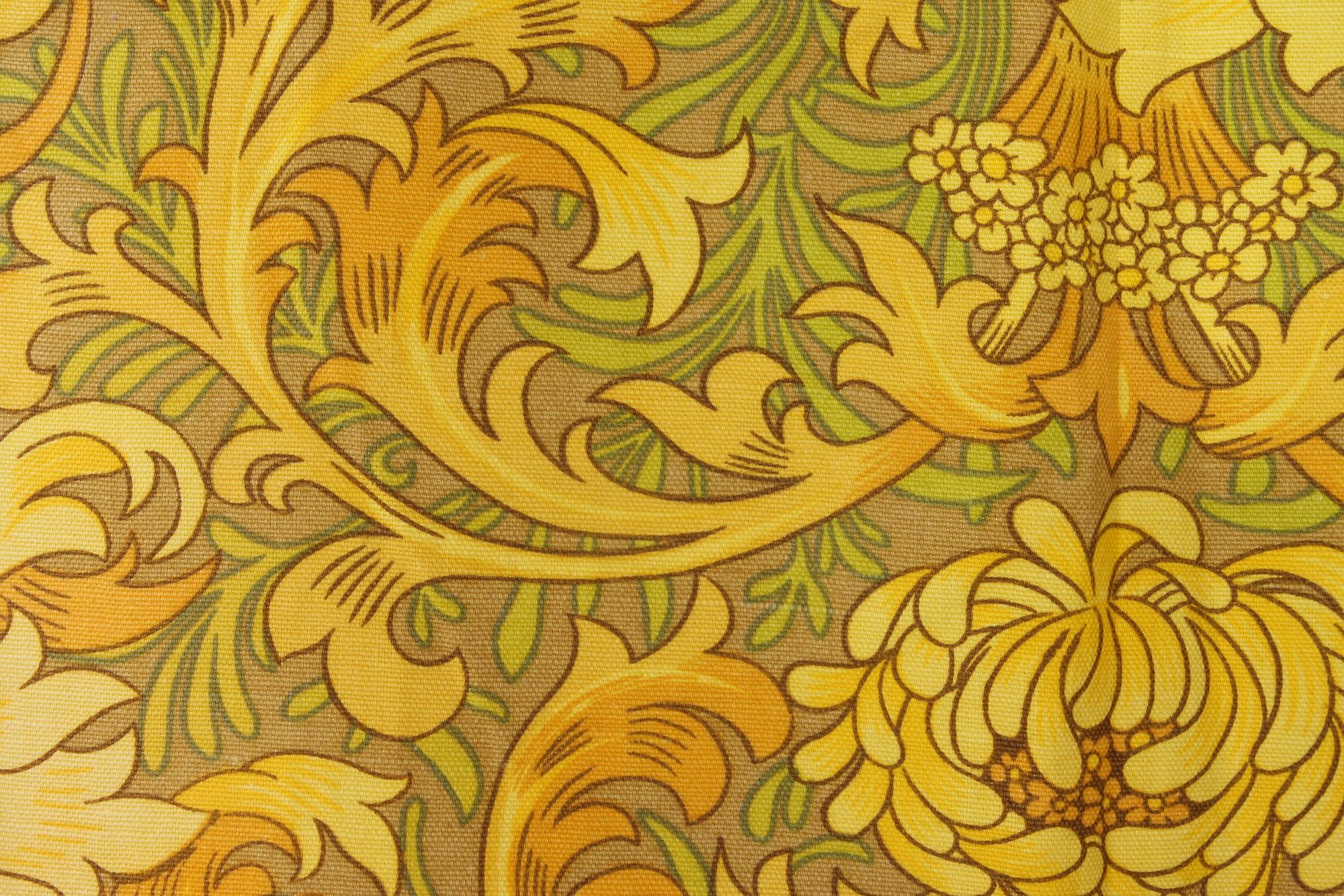 TEXTILIER, 8 st samt LAMPSKÄRM, Morris & Co.