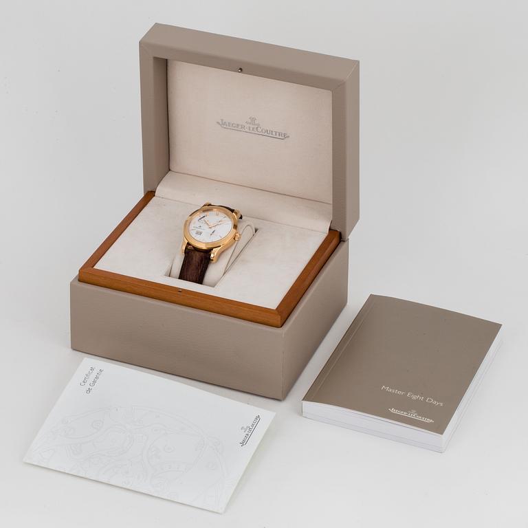 JAEGER-LECOULTRE, Master Eight Days, wristwatch, 41,5 mm,