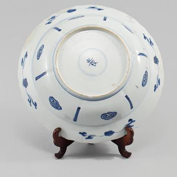 SKÅLFAT, porslin, Kina, Kangxi (1662-1722).