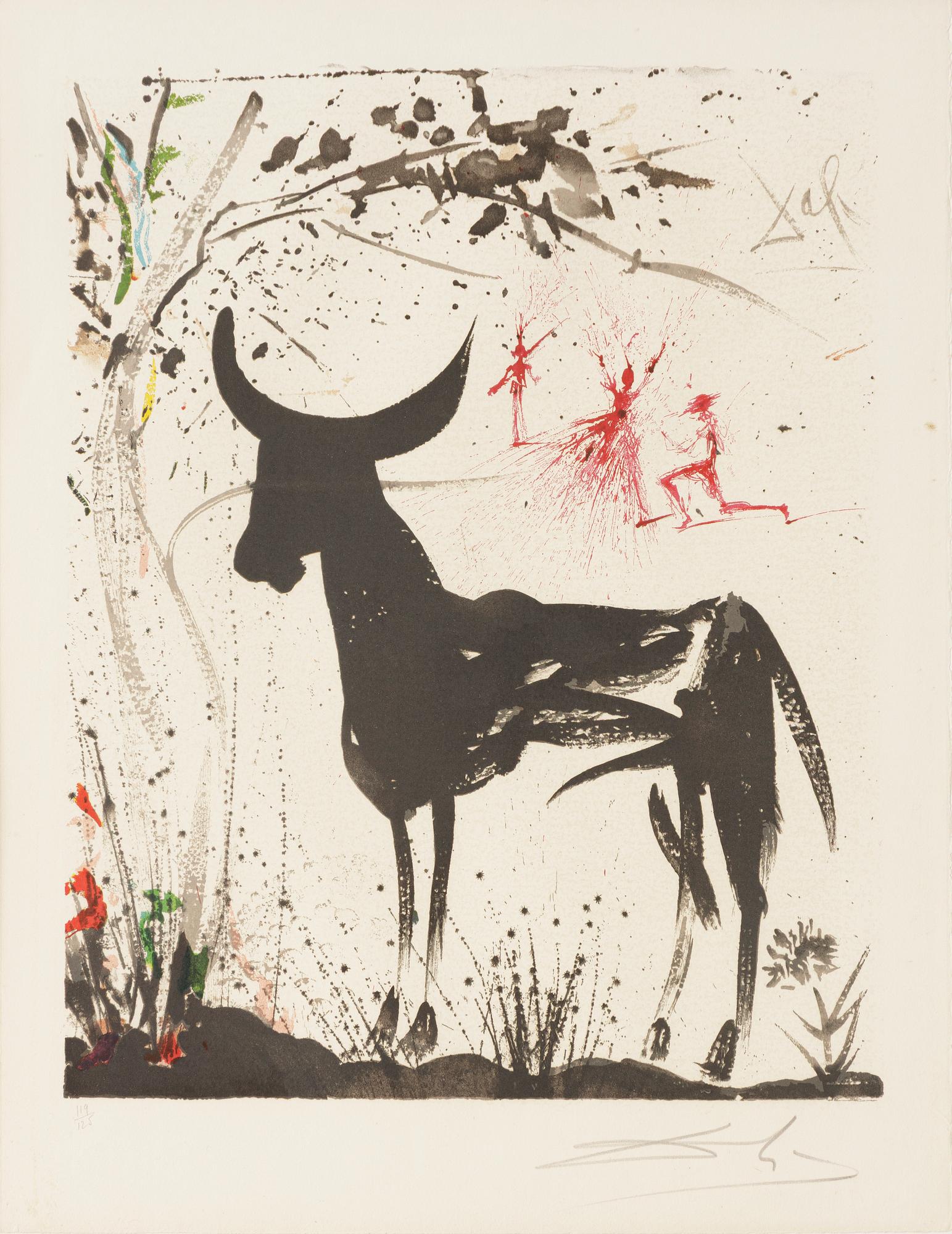 Salvador Dalí, "Awaiting the Fray", Ur Carmen.