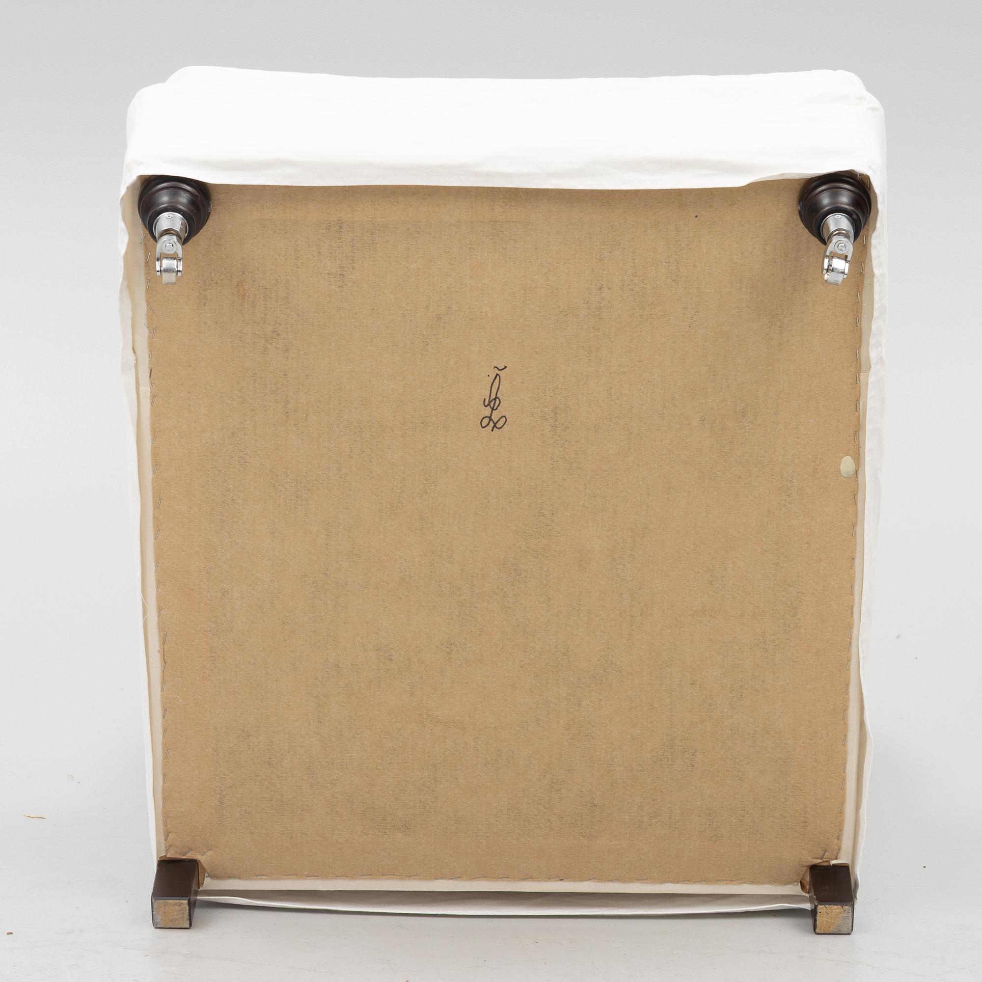 A Howard model armchair, contemporary.